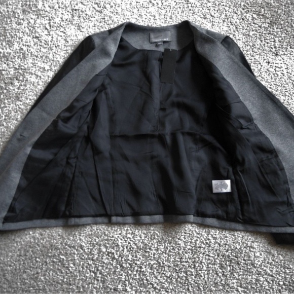 Tinley Road One Button Jacket size XS Gray/Black - Picture 4 of 4